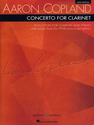 Boosey & Hawkes - Copland Concerto Clarinet