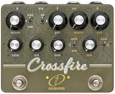 Crazy Tube Circuits - Crossfire Overdrive/Pre-Amp