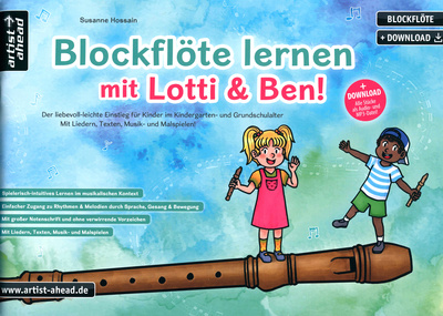 Artist Ahead Musikverlag - BlockflÃ¶te lernen Lotti & Ben