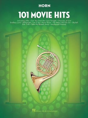 Hal Leonard - 101 Movie Hits for Horn
