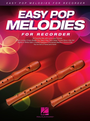 Hal Leonard - Easy Pop Melodies Recorder