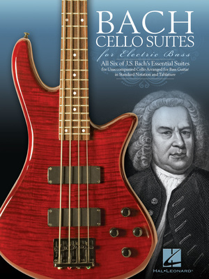 Hal Leonard - Bach Cello Suites Bass Guitar