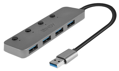Lindy - 4 Port USB 3.0 Hub