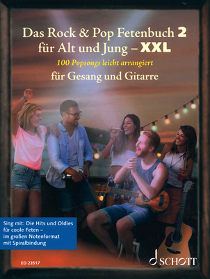 Schott - Rock & Pop Fetenbuch Git.2 XXL