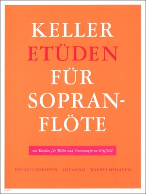 Heinrichshofen Verlag - EtÃ¼den for SopranflÃ¶te