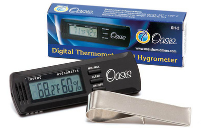 Oasis - OH-2+ Hygrometer for Case