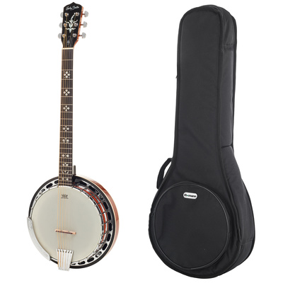 Harley Benton - BJ-65Pro 6 String Banjo Bundle