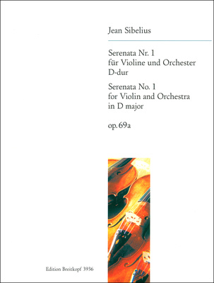 Breitkopf & HÃ¤rtel - Sibelius Serenata D-Dur Violin
