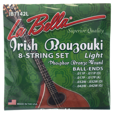 La Bella - IB1142L Irish Bouzouki Strings