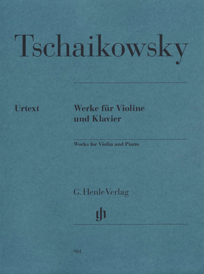 Henle Verlag - Tschaikowsky Werke fÃ¼r Violine