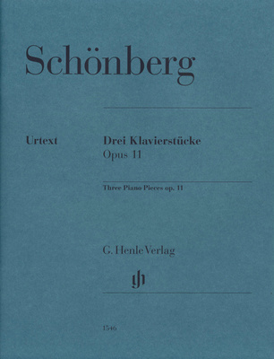 Henle Verlag - SchÃ¶nberg Drei KlavierstÃ¼cke