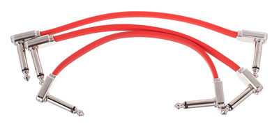Ernie Ball - 'Red Flat Ribbon Patch Cable 6'''