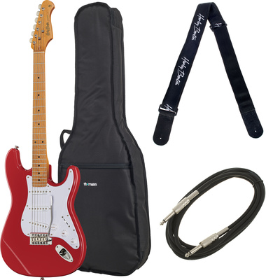Harley Benton - ST-62CC MN Dakota Red Bundle