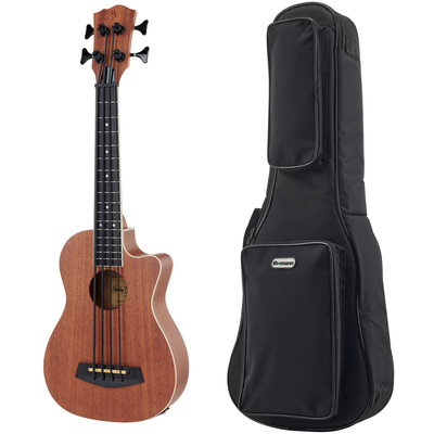 Harley Benton - U-Bass Mahogany Bundle