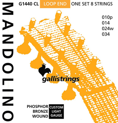 Galli Strings - G1400 CL Mandolin Str. Light