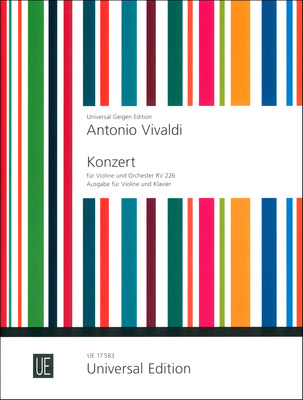 Universal Edition - Vivaldi Violinkonzert RV 226