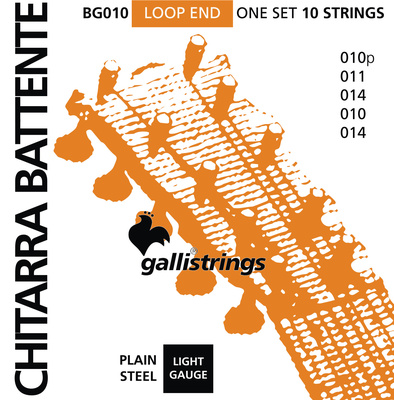 Galli Strings - BG010 Chitarra Battente Str.