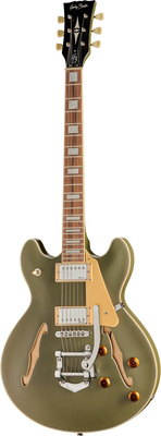 Harley Benton - HB-35Plus Tremlo Olive Drab