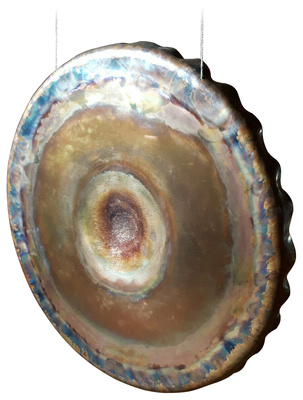 Eichenwurzel - Bronze Gong 80cm Gaia