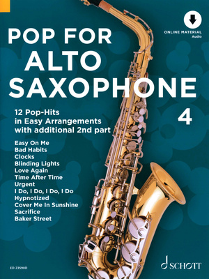 Schott - Pop For Alto Saxophone 4