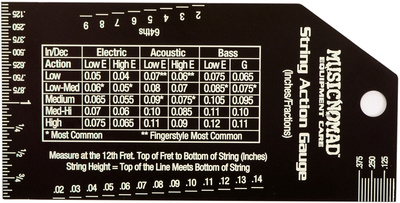 MusicNomad - String Action Gauge MN602