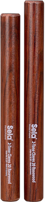 Sela - 2-tone claves 20 Rosewood