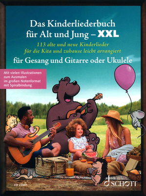 Schott - Kinderliederbuch Git/Uku XXL