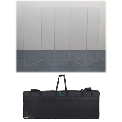Clearsonic - A2448x5 Drum Shield Bag Bundle