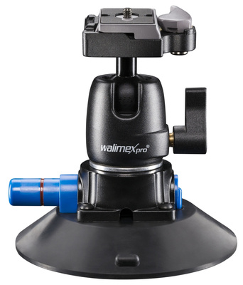 Walimex pro - Suction Cup Pod + Ball Head
