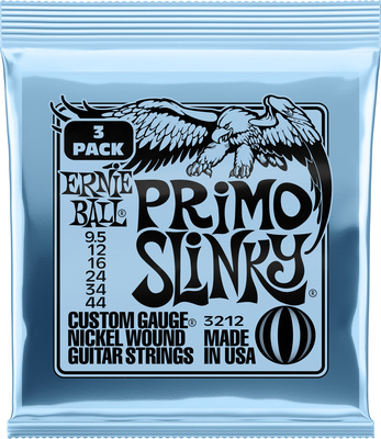 Ernie Ball - Primo Slinky 3-pack 3212