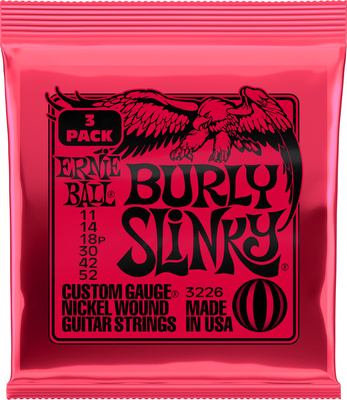 Ernie Ball - Burly Slinky 3-pack 3226