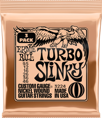 Ernie Ball - Turbo Slinky 3-pack 3224