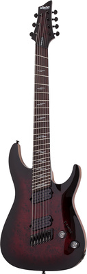 Schecter - Omen Elite-7 MS Black Cherry