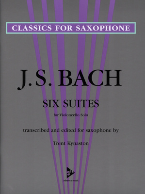 Advance Music - Bach 6 Suiten Saxophone