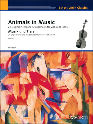 Schott - Musik und Tiere Violin
