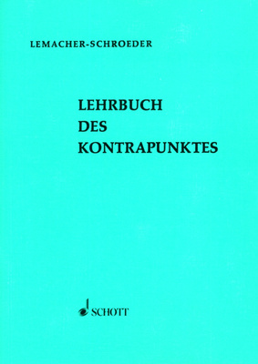 Schott - Lehrbuch des Kontrapunktes