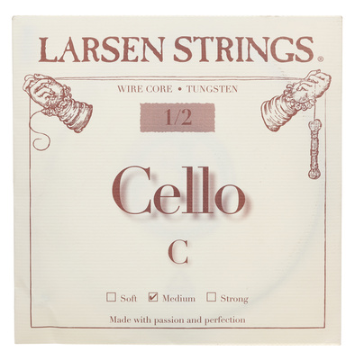 Larsen - Cello Single String C Med. 1/2