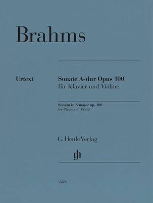 Henle Verlag - Brahms Violinsonate A-Dur