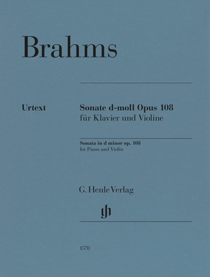 Henle Verlag - Brahms Violinsonate d-moll