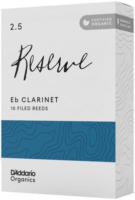 DAddario Woodwinds - Organic Reserve Eb CLAR 2.5