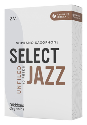 DAddario Woodwinds - Organic Sel. Jazz Unf. SOP 2M