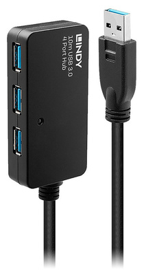 Lindy - 4 Port USB 3.0 Hub 10 m
