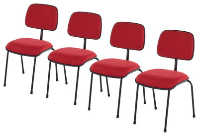 Roadworx - Orchestra Chair Red 4pc