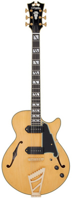 DAngelico - DLX SS Baritone Satin Honey