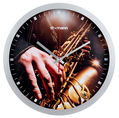 Thomann - Wall Clock Saxophone