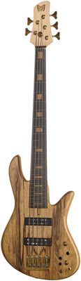 Fodera - Emperor Std 5 Black Limba LTD