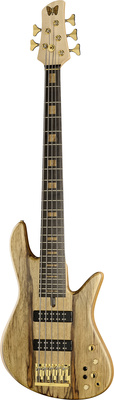 Fodera - Emperor Std 5 Black Limba LTD