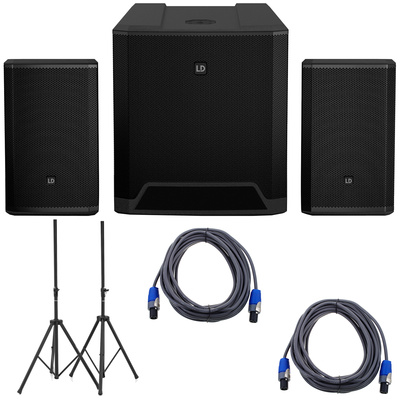 LD Systems - Dave 15 G4X Stand Bundle