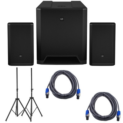 LD Systems - Dave 18 G4X Stand Bundle