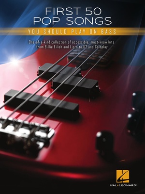 Hal Leonard - First 50 Pop Songs Bass